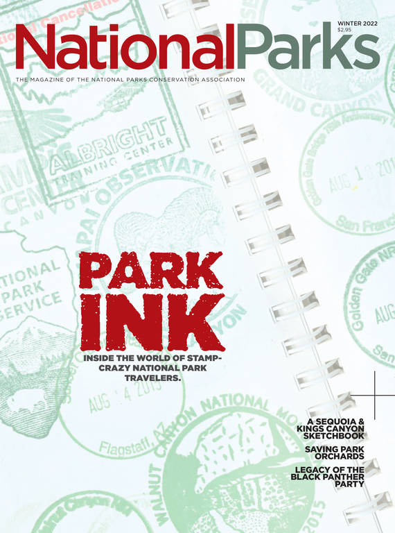 National Parks Winter 2022 magazine cover