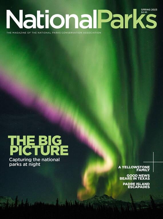 National Parks Spring 2023 magazine cover