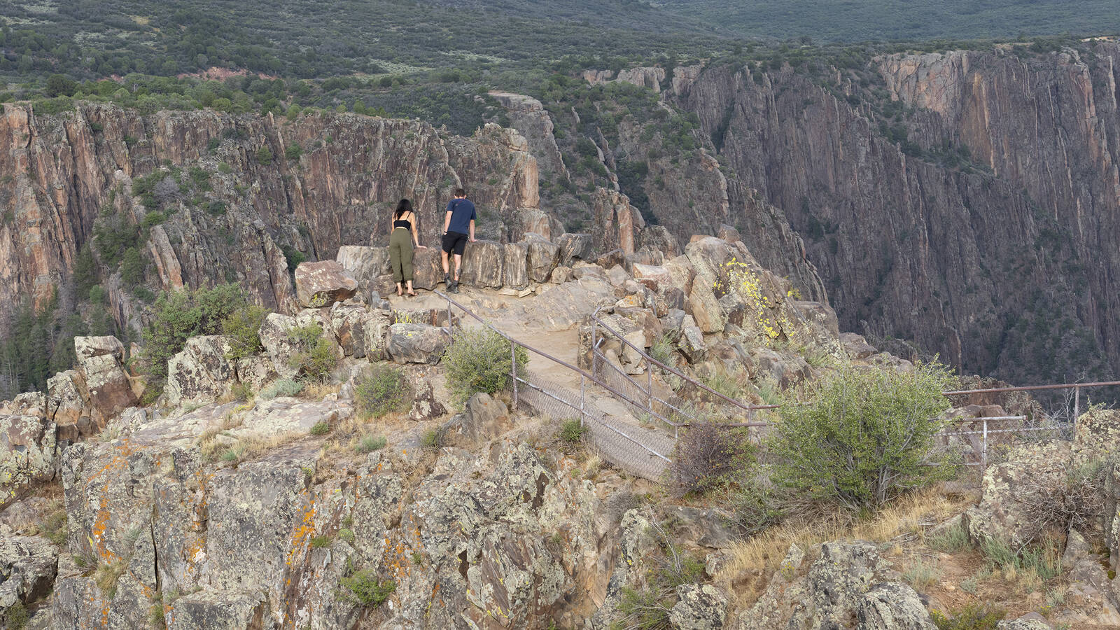 <p>The Pulpit Rock Overlook.</p>