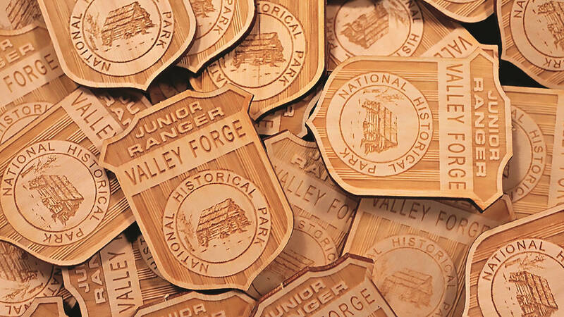 J*7様 ニュージャージー州　バーレントン郡 サージェントバッジ Wooden Laser Engraved National Parks Junior Ranger Badge - Etsy Israel