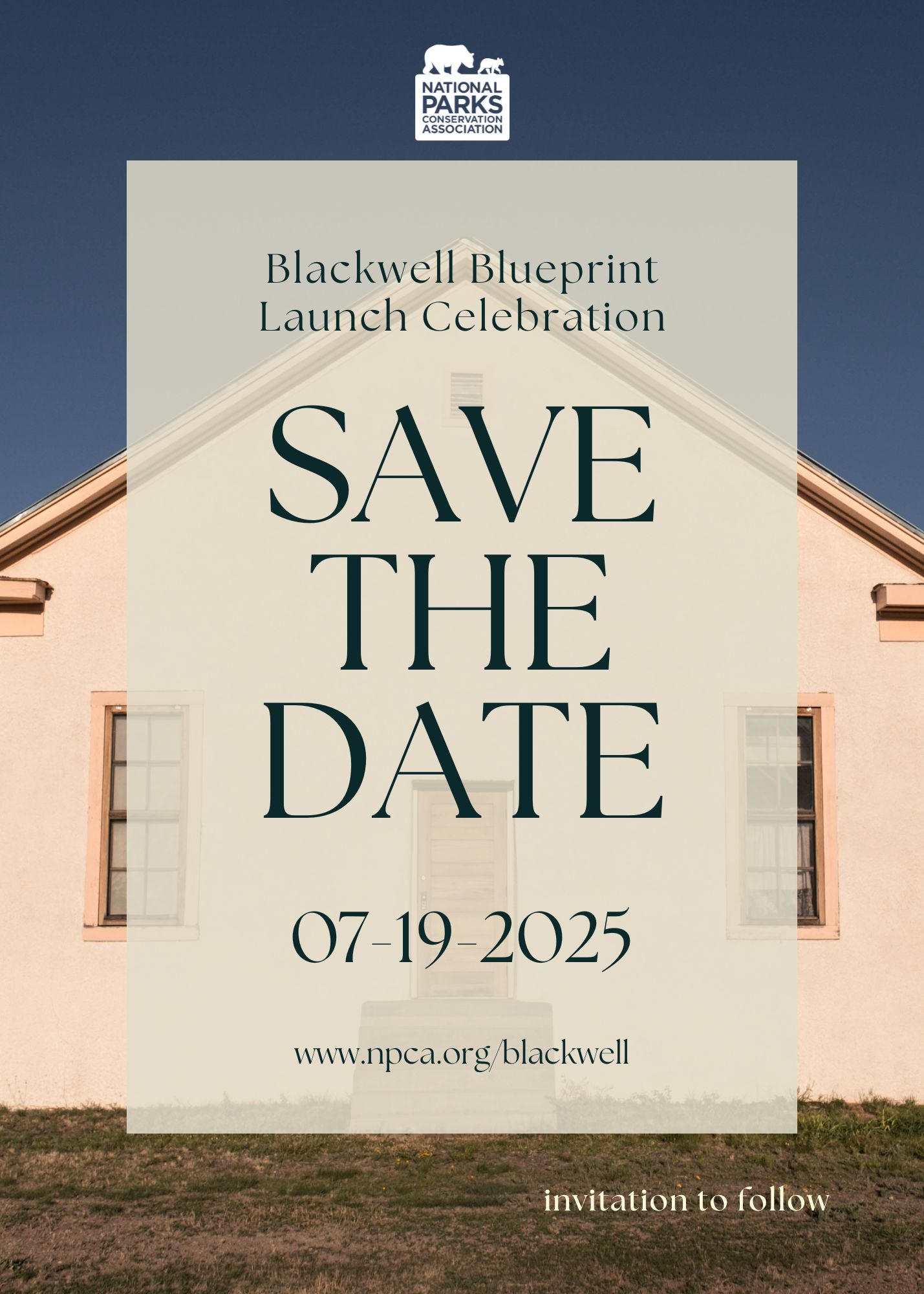 Blackwell Blueprint save the date