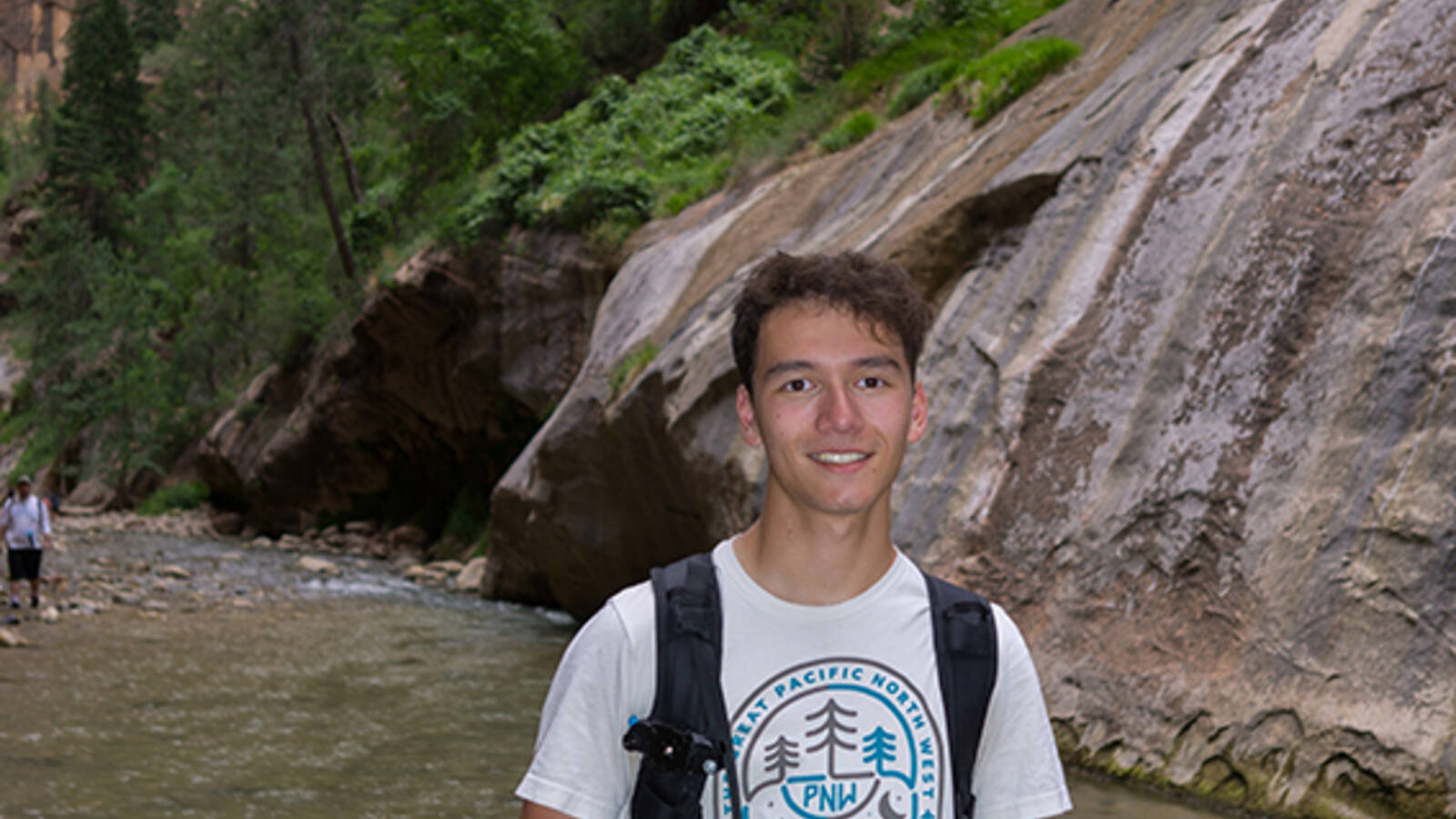 <p>The author at Zion National Park.</p>