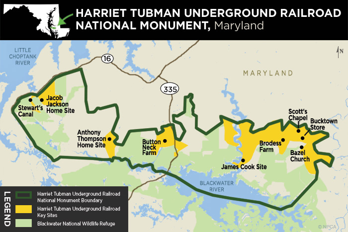 Follow In The Footsteps Of An American Hero At Harriet Tubman Underground Railroad National Monument In Maryland National Parks Conservation Association
